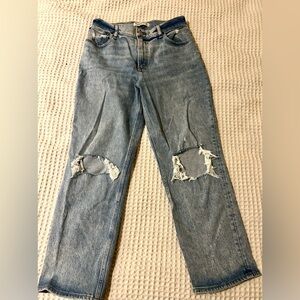 Abercrombie & Fitch 90s Straight Ultra High-Rise Jeans
